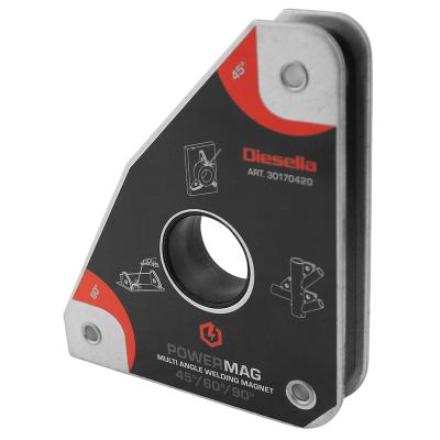 Multivinkel svejsemagnet med 30°/45°/60°/90° vinkler (40kg/390N)